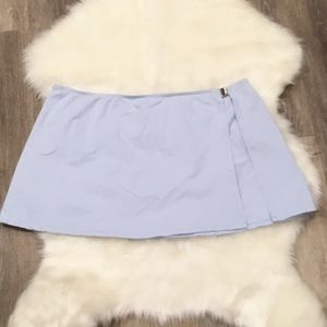 CALVIN KLEIN Baby Blue Cover Up Skirt Size L
